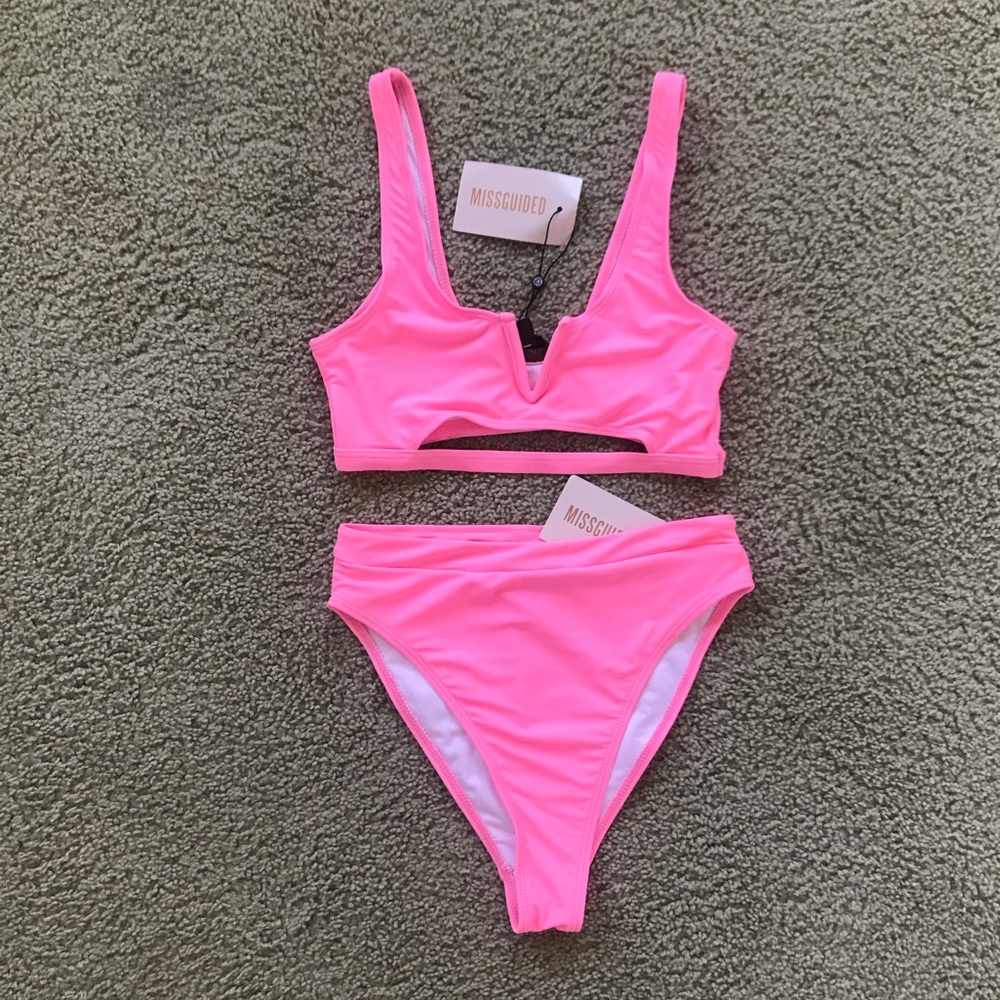 High waisted bikini